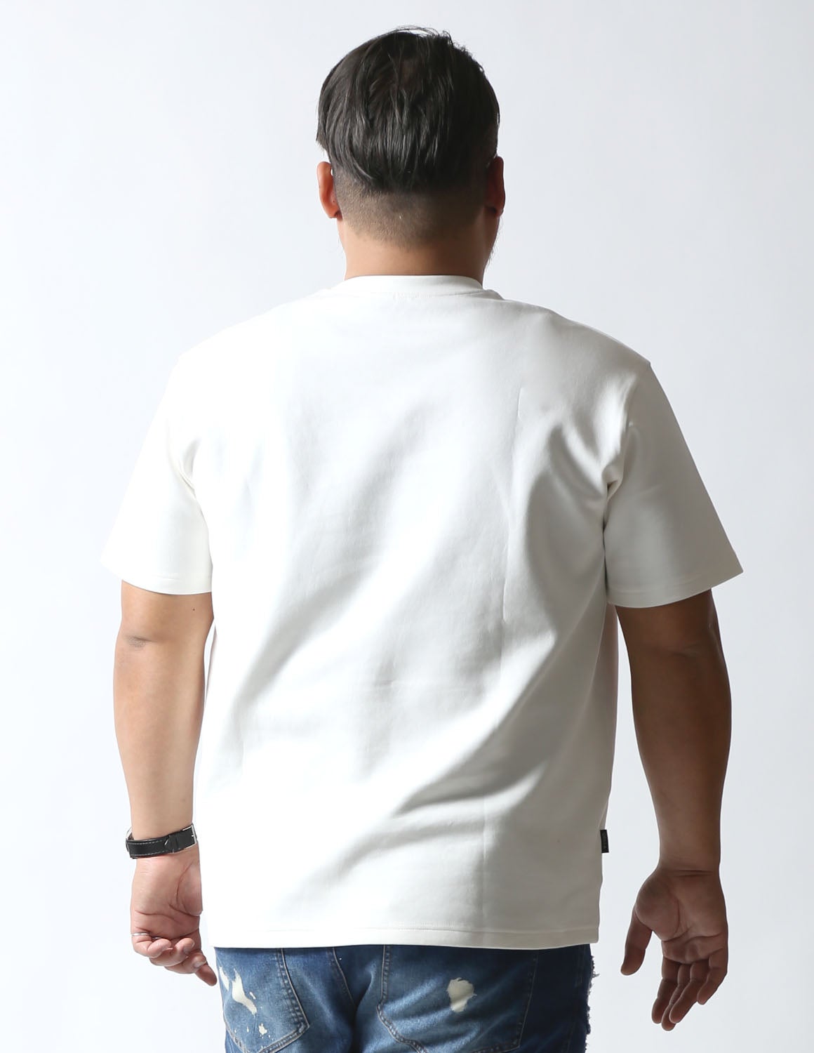大きいサイズ メンズ】感鯨Tシャツ2.0 QZILLAタグ 鯨ワンポイント刺繍