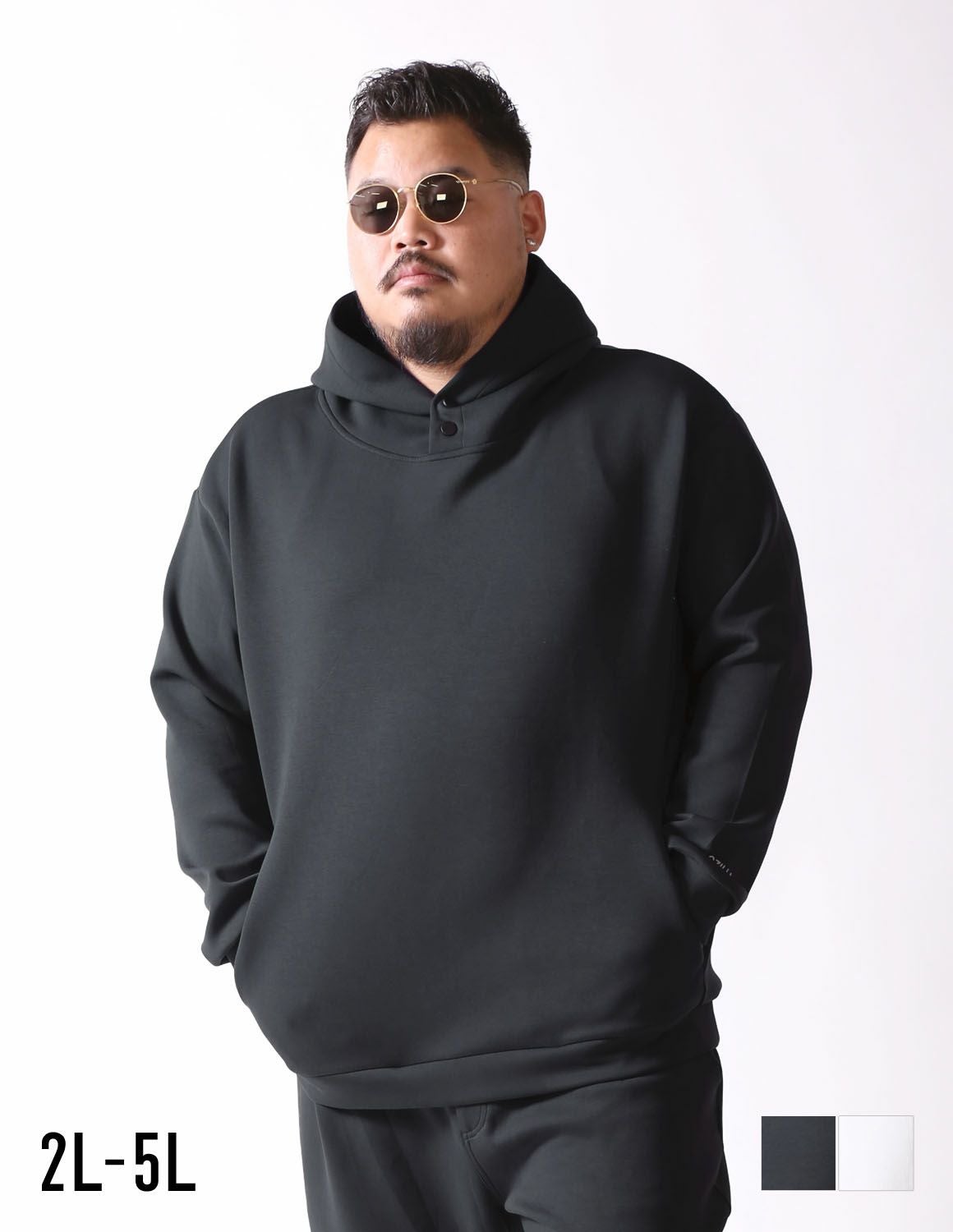 KUZIRA パーカー グレー XL パーカー・トレーナー | QZILLA by 