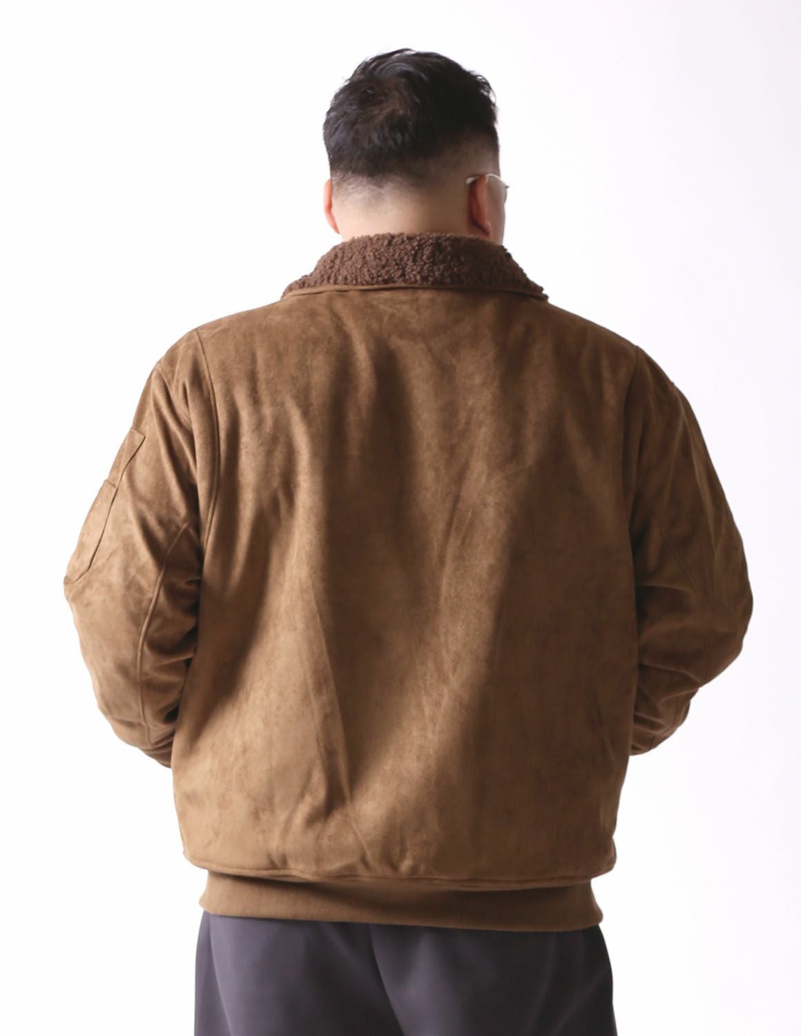 大きいサイズ メンズ】QZILLA Hard Boa QZ-1 ジャケット アウター 裏