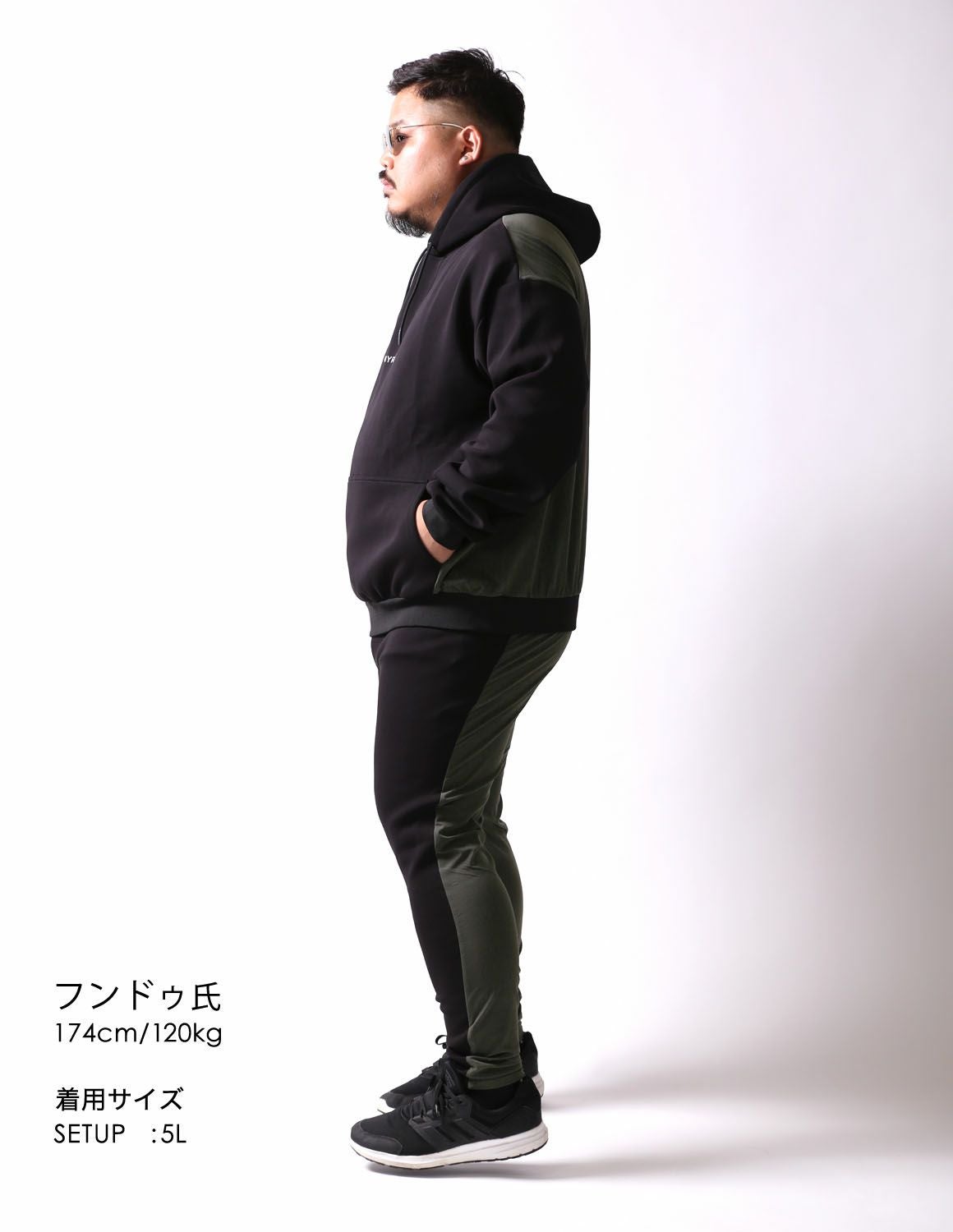 大きいサイズ メンズ】ARMYRICH(アーミーリッチ) ナイロン切替