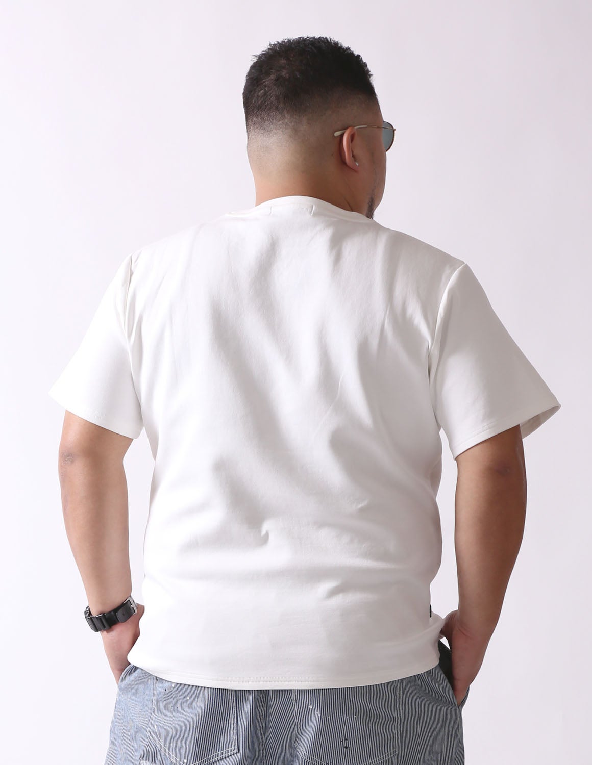 大きいサイズ メンズ】QZILLA 感鯨Tシャツ2.0 Rubber ラバーワッペン