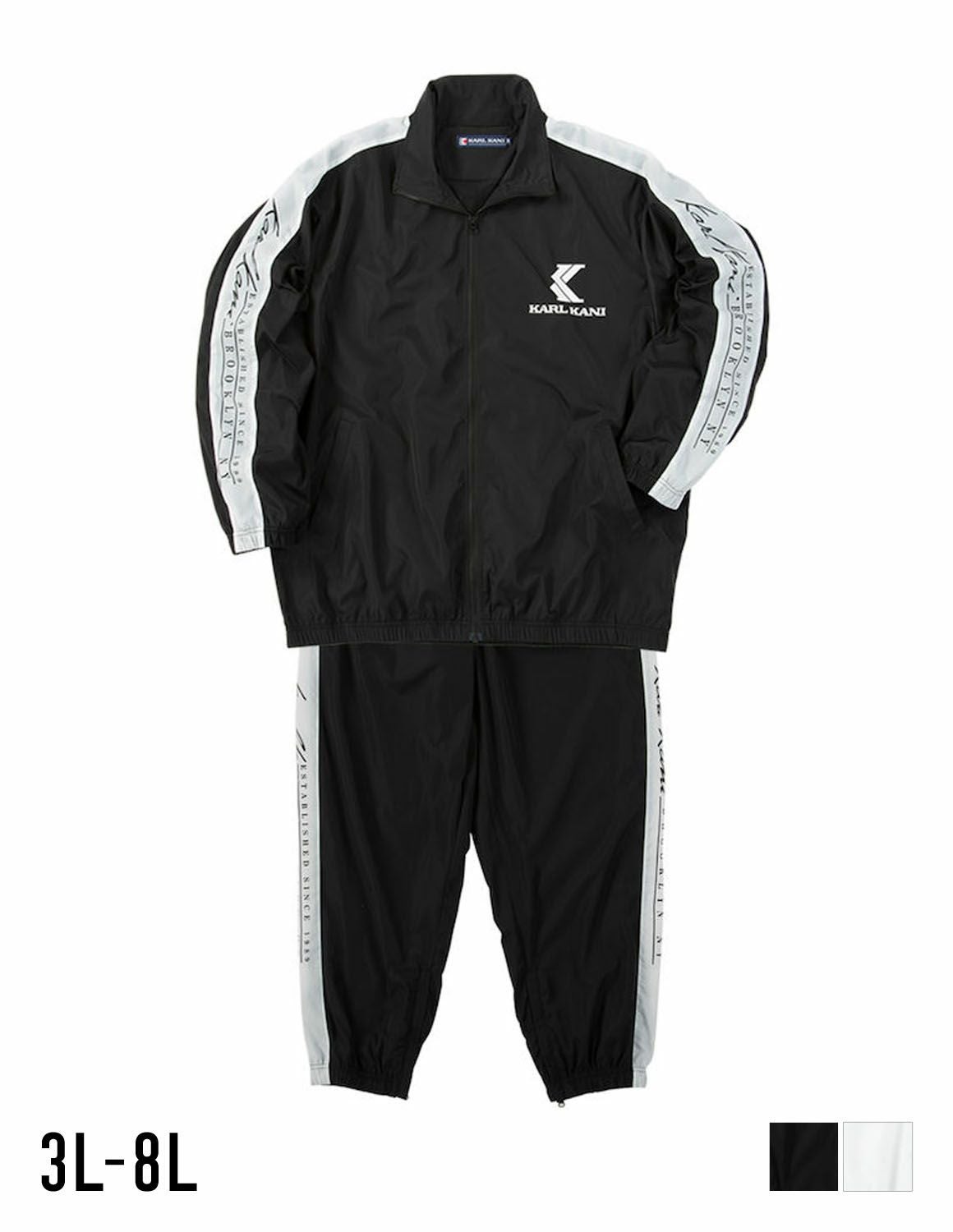 大きいサイズ メンズ】KARL KANI(カール カナイ) 上下セット プリント