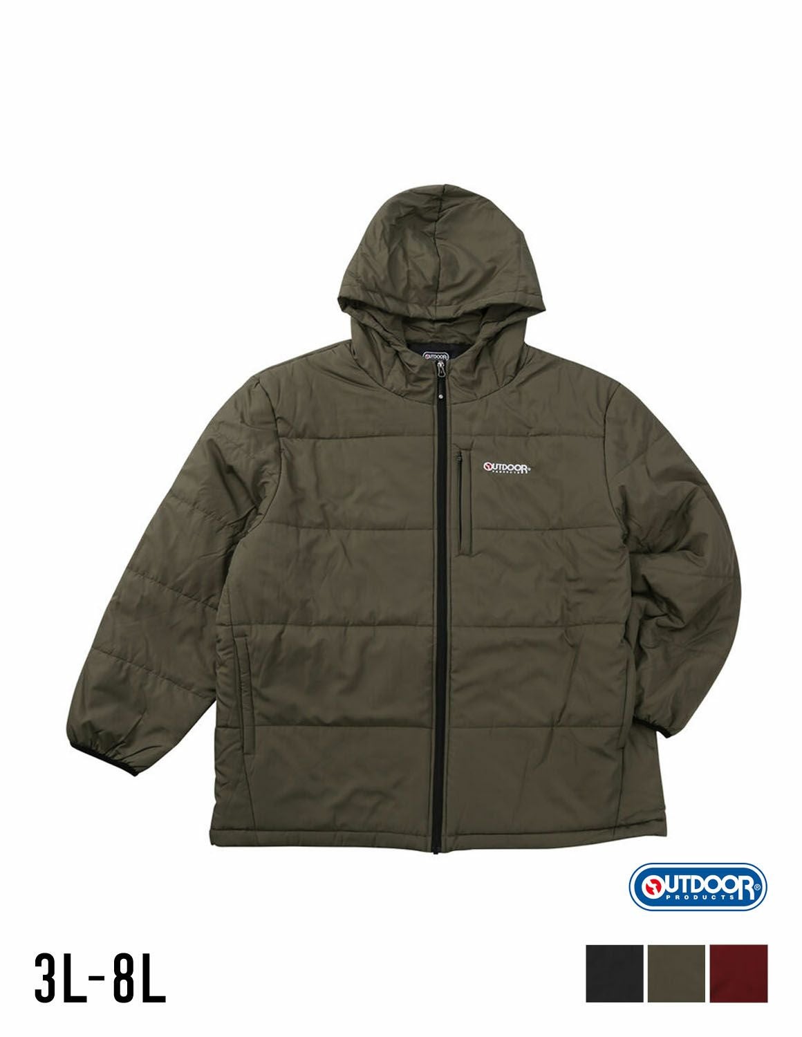 フードジャケット outdoor products ジャケット 大きいサイズ メンズ