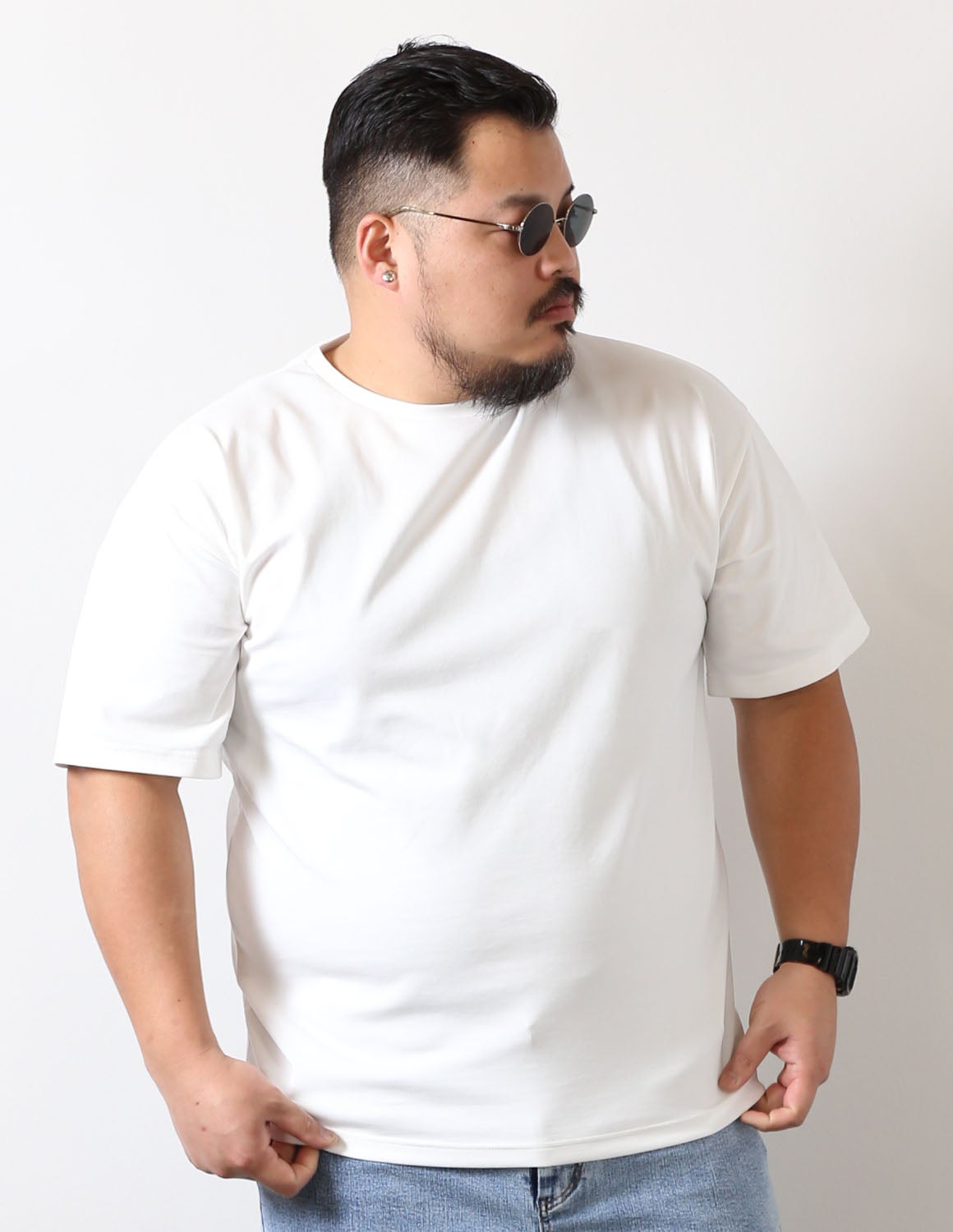 大きいサイズ メンズ】QZILLA 感鯨Tシャツ2.5 S-line Wanderer