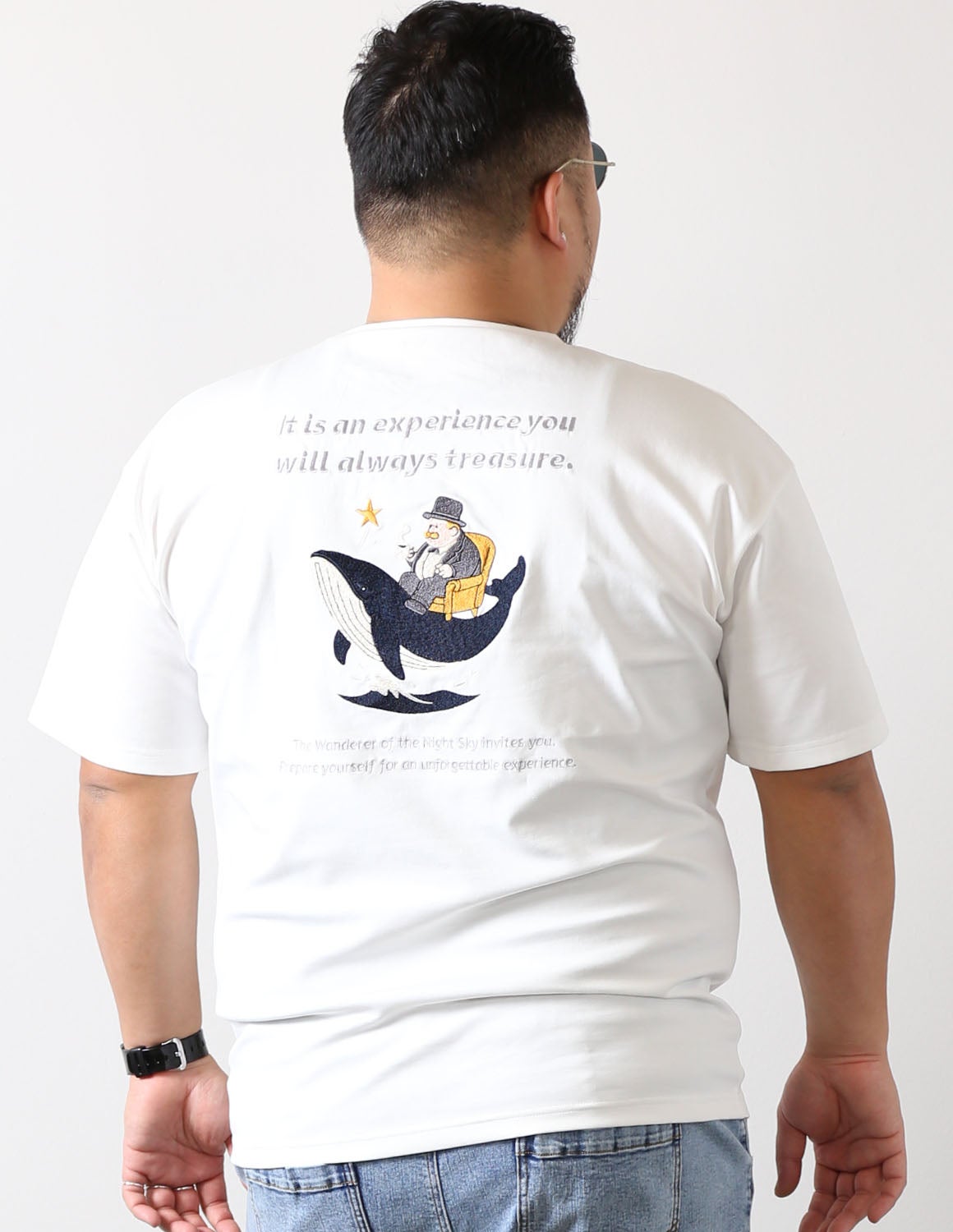 大きいサイズ メンズ】QZILLA 感鯨Tシャツ2.5 S-line Wanderer