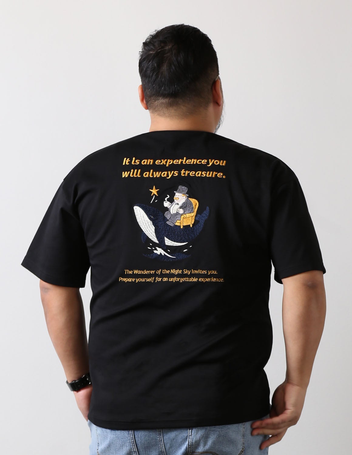 大きいサイズ メンズ】QZILLA 感鯨Tシャツ2.5 S-line Wanderer