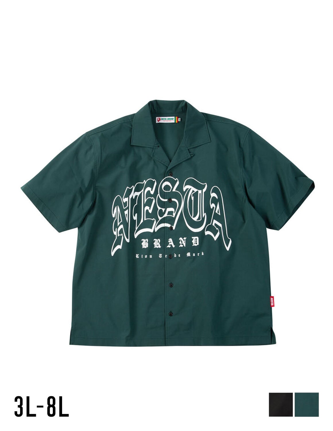 大きいサイズ メンズ】NESTA BRAND(ネスタブランド) オープンカラー