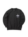 大きいサイズ メンズ Quiksilver クイックシルバー トレーナー スウェット ブラック 正面