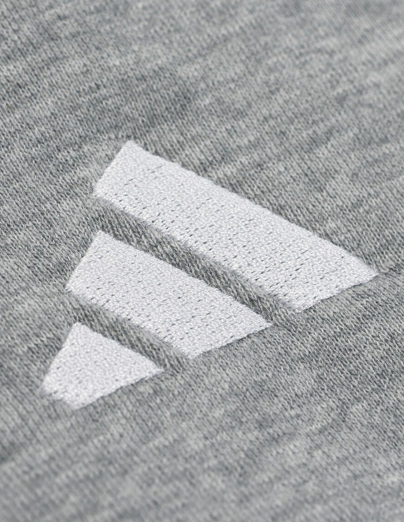 大きいサイズ メンズ adidas アディダス パーカー ESS+3S スウェット フルジップ フーディ 胸 ロゴ刺繍