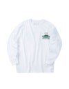 大きいサイズ メンズ SEVEN2 セブンツー ロンT 長袖Tシャツ 天竺 クラウンロゴ ホワイト 正面